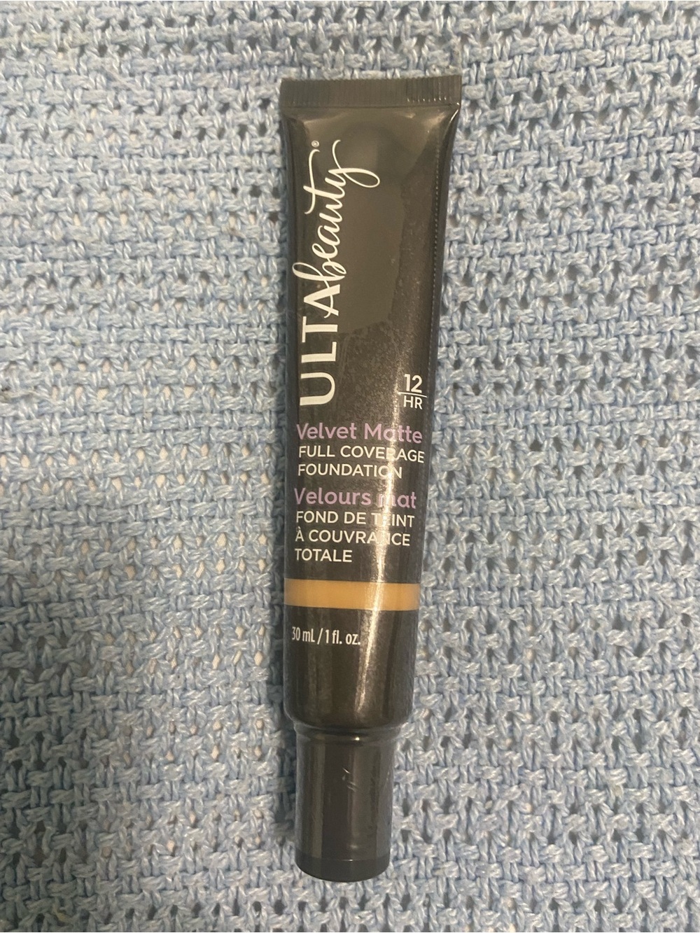 Ulta Beauty Velvet Matte Full Coverage Foundation - Warm Beige Tube - medium/tan